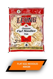 Leong Flat Egg Noodles 400gm